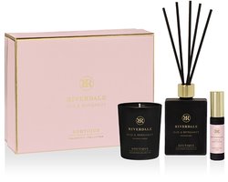 Riverdale - Geschenkset - Oud & Bergamot - Small - Roze - Geurstokjes, roomspray en huisparfum
