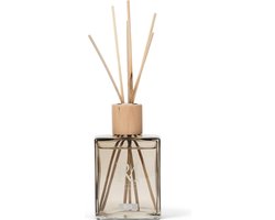 Riviera Maison Geurstokjes Bruin - Ibiza Huisgeur Fris - Glas - (LxBxH) 7.5x4.5x11.5