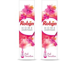 Robijn Geurstokjes Pink Sensation - 2 x 45 ml