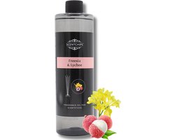 Scentchips® Geurstokjes Navulling - Freesia & Lychee - Geurverspreider - Luchtverfrisser - Huisparfum - 400ml