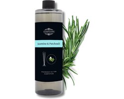 Scentchips® Geurstokjes Navulling - Jasmine & Patchouli - Geurverspreider - Luchtverfrisser - Huisparfum - 400ml