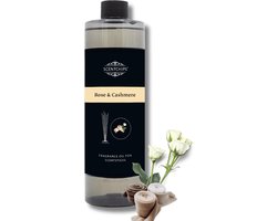 Scentchips® Geurstokjes Navulling - Rose & Cashmere - Geurverspreider - Luchtverfrisser - Huisparfum - 400ml