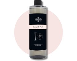 Scentchips® Geurstokjes Navulling - Secret de Paris - Geurverspreider - Luchtverfrisser - Huisparfum - 400ml