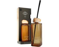 Scentchips Geurstokjes set Bliss Kings - Geurstokjeshouder - Geurstokjes Navulling - Geurstokjes - Voorgevuld - Geurverspreider - Huisparfum - 500ml