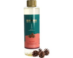 Scentmoods Geurstokjes Navulling - Winterwoods - Geurverspreider - Luchtverfrisser - Huisparfum - 400ml