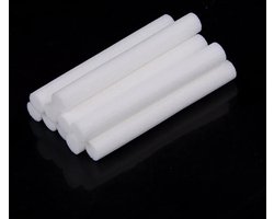 Staafjes, Filter Aroma Inhaler 10st - Navulling, Refill Cotton Sticks - 5cm x ±8mm