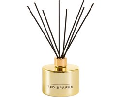 Ted Sparks - Geurstokjes - Huisparfum - Interieurparfum - Huisgeur geurstokjes – Luxe verpakking - Vanilla & Cedarwood