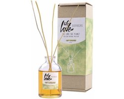 We Love The Planet - Diffuser - Geurstokjes - Kajute - Light Lemongrass - 50 ML