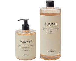 Zeep En Navulling Paris Agrumes Set | Beige | Polyester