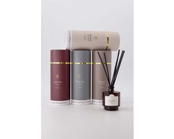 Zusss Geurstokjes In Koker Warm Hugs Donkerrood Rood