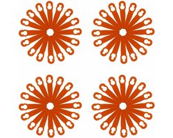 120 stuks vervangende kunststof messen accessoires voor STIHL Polycut 2-2 FSA 45 grasmaaier grastrimmer