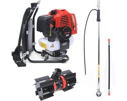 2-takt benzine multitool voor grastrimmen en snoeien