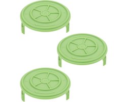3 stuks spoel cover trimmer vervangende spoelen dop voor Greenworks 40V grastrimmer G40LT G40LTK2 G40LTK2x 2101507 2101507UA 2101507UC
