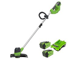 Accu Grastrimmer voor Middelgrote Tuinen met Verstelbare Hoogte en Automatische Draadtoevoer