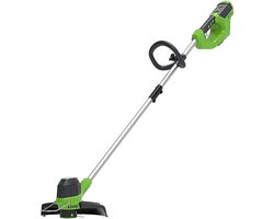 Accu Grastrimmer Voor Middelgrote Tuinen - Verstelbare Hoogte - 30 cm Maaibreedte - Automatische Invoer 1-65 mm Nylondraad - Zonder 40V Accu En Oplader