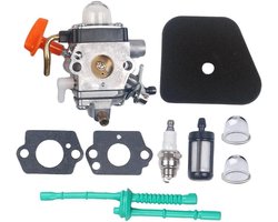 Carburateur met Fuel Line Tune Up Kit voor STIHL FS100 FS100R FS110 FS110R FS110X FS110RX FS100RX FS130 FS130R Trimmer