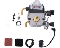 Carburateur Set Aluminium Bobine Brandstoffilter voor STIHL FS80R FS85 FS80 HS80 HT75 HS75 HS85 KM85 .