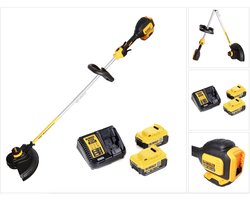 Dewalt DCM 561 PBS accu grastrimmer 18 V borstelloos + 2x accu 4.0 Ah + lader
