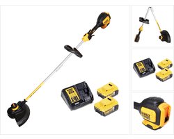 Dewalt DCM 561 PBS accu grastrimmer 18V Brushless + 2x accu 5.0Ah + lader