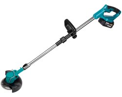 DIMICO - Grastrimmer Accu - Kantenmaaier - Telescopisch - Bosmaaier - Onkruidtrimmer - 12000 RPM - 3 Soorten Messen - 1500W