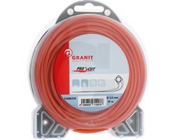 Draadbosmaaier- 3.0 mm- 15 meter-Nylondraad-Trimdraad- Granit -Maaidraad- Maaidraad voor bosmaaier Trimmerdraad Trimdraad