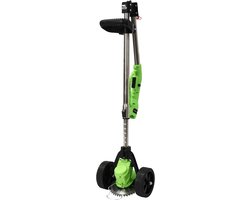 Draadloze Grastrimmer - Borstelloze Elektrische Maaier met Oplaadbare Accu en 90 Graden Draaibaar