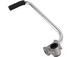 Ergonomische Grip Trimmer Handle RVS Antislip String Trimmer Handle Extension - Vervanging voor Onkruideter Onkruidwacker Grasmaaiers Gazononderhoud Landscaping