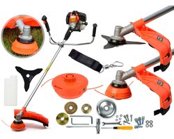 GEKO Krachtige bosmaaier - 3KM - 8000 rpm - Olie:benzine 1:25 mengverhouding