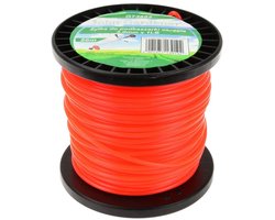 GEKO Ronde nylondraad - 3,0 mm - 56 m - Duurzaam kunststof