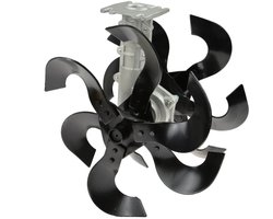 GEKO Tiller-adapter voor bosmaaier - 28 mm - 9-tands as