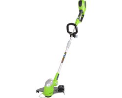 Greenworks G-MAX 40V 300mm Batterij/Accu Zwart, Groen grastrimmer