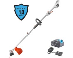 H-Ster Kantenmaaier Riek 40V - Grastrimmer - Eco en krachtige modus - Snijdiameter 420mm - incl. 40V accu en lader