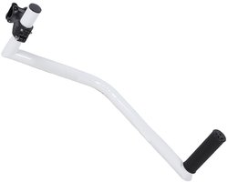 Handvat voor grastrimmer, aluminium handvat voor onkruidtrimmer voor gazononderhoud en tuinieren, trimmeraccessoire, ergonomisch handvat voor onkruidtrimmer, eenvoudig