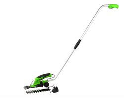 John Gardener Draadloze grasschaar - 3.6V - 2 verwisselbare messen - ergonomisch ontwerp - anti-slip handgreep