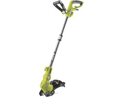 Krachtige elektrische grastrimmer met telescopische stijl en verstelbare snijkop, 27 cm snijbreedte