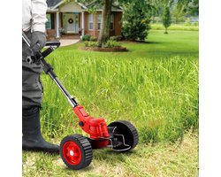 Nivard Kantenmaaier Electrisch - Met Accu - Draadloos - Voegenborstel - Grastrimmer - Kantensnijder - Onkruidborstel - Bosmaaier - Elektrische - 2 Accu's