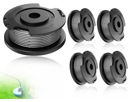 Pack of 4 Wire Spools - Compatibel met Bosch Grass Trimmer ART 23SL, ART 26SL, ART 30-36LI - Nylon Wires Vervangingsspoel Draad F016800569 (Φ1.65mm/5m)