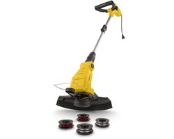Powerplus Elektrische Grastrimmer POWXG30036 - 650 W en 320 mm Ø, 2-in-1 tuingereedschap als grastrimmer en kantensnijder voor uw tuin
