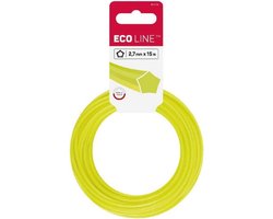 Snijdraad Ster voor Trimmers - Breukvast, 2,7mm x 15m