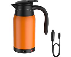 ApexArte® Waterkoker 12v voor Auto - Heetwaterdispenser Klein - Oranje