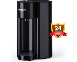 Branditz Heetwaterdispenser | Instant Luxe Waterkoker | 2,7L inclusief waterfilter | Touch Display | Heetwatertap