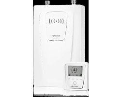 Compacte elektrische doorstroomverwarmer Clage CFX-U | 11 tot 13.5 KW | met afstandsbediening
