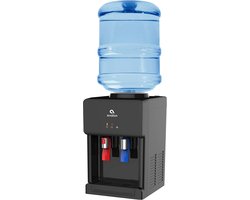 Compacte Tafel Waterkoeler met Warm en Koud Dispenser en Kinderbeveiliging