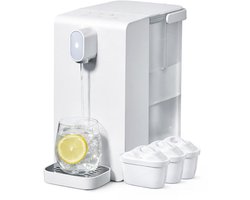 Core® Koudwater Dispenser - Koud water - Watermachine Met Filtering en Verwarming - Wit - 24cm x 14cm x 29cm