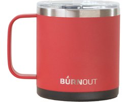 Direct Drinkbare Thermosmok met Temperatuurcontrole - 14oz Rood/Zwart