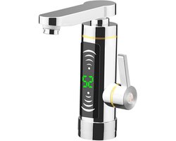 Direct Warm Water Kraan met Digitale Display - 3000W Elektrische Boiler voor Keuken en Badkamer