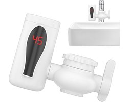 Directe Warmwaterkraan met Digitale Display en Dubbele Modus