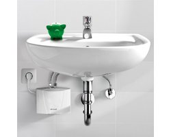 Doorstroom water verwarmer, M3/END | 3500 Watt | bovenbouw inclusief kraan | doorstroomverwarming | Doorstromer voor wastafel | geiser