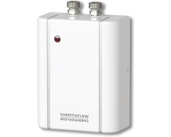 Doorstroomboiler 5,5 kW | Drukloze verwarmingsoplossing | Warm water tot 40 °C | G 3/8" aansluiting | 3 l/min voor keuken en wastafel