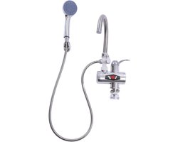 Elektrische Doorstroomkraan met Douchefunctie - Direct Warm Water (3000W)